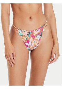 Guess Dół od bikini E4YO02 MC04R Różowy. Kolor: różowy. Materiał: syntetyk #1