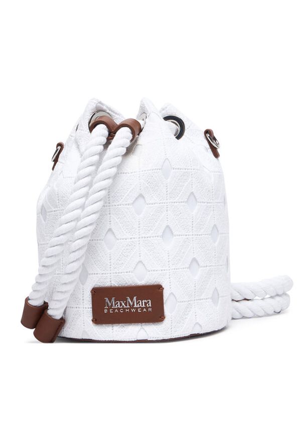 Max Mara Torebka 2616511029650 Biały. Kolor: biały