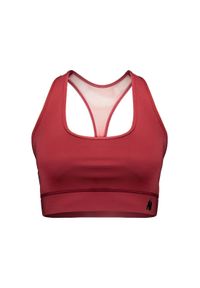 GORILLA WEAR - Biustonosz dla kobiet Gorilla Wear Meta. Kolor: czerwony, wielokolorowy, brązowy. Materiał: materiał. Sport: fitness