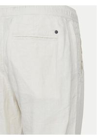 !SOLID - Solid Spodnie materiałowe 21107170 Biały Regular Fit. Kolor: biały. Materiał: len, wiskoza #4