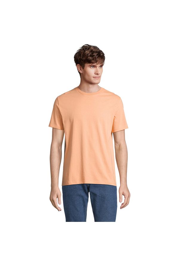 SOL'S - Koszulka Organiczna Unisex Dla Dorosłych Legend. Kolor: różowy. Sport: turystyka piesza