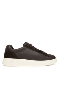 BOSS Sneakersy Bulton 50552869 Brązowy. Kolor: brązowy. Materiał: skóra