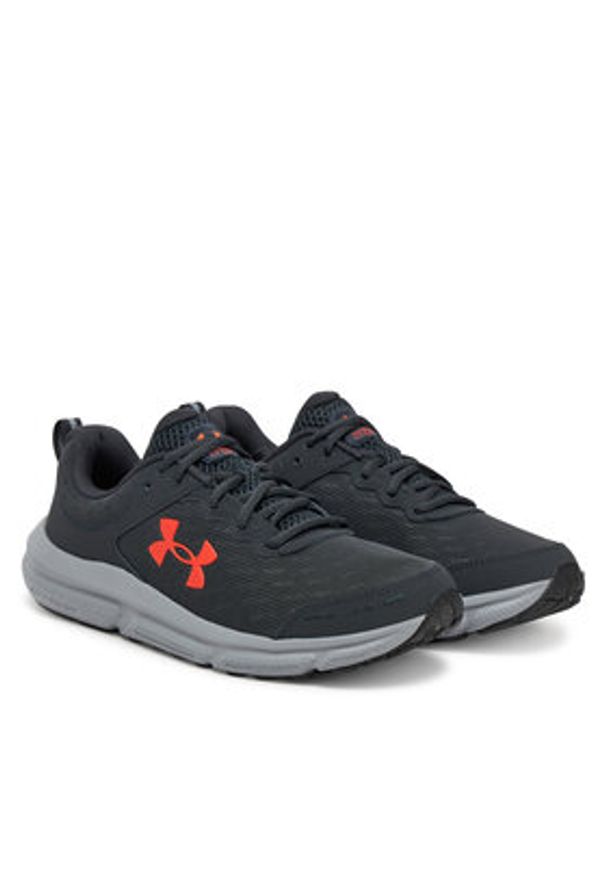 Under Armour Buty do biegania Ua Charged Assert 10 3026175 Szary. Kolor: szary. Materiał: materiał
