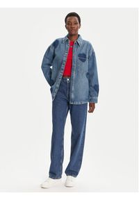Hugo - HUGO Koszula jeansowa Garesa_2_B 50544492 Niebieski Relaxed Fit. Kolor: niebieski. Materiał: bawełna
