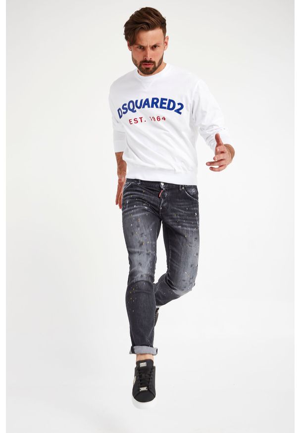 BLUZA DSQUARED2. Długość: długie. Wzór: nadruk