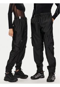 Rains Spodnie przeciwdeszczowe Cargo Rain Pants Regular W3 18850 Czarny Regular Fit. Kolor: czarny. Materiał: syntetyk