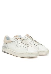 Clarks Sneakersy Courtlite2 Run 26181325 Biały. Kolor: biały. Materiał: skóra. Sport: bieganie #4