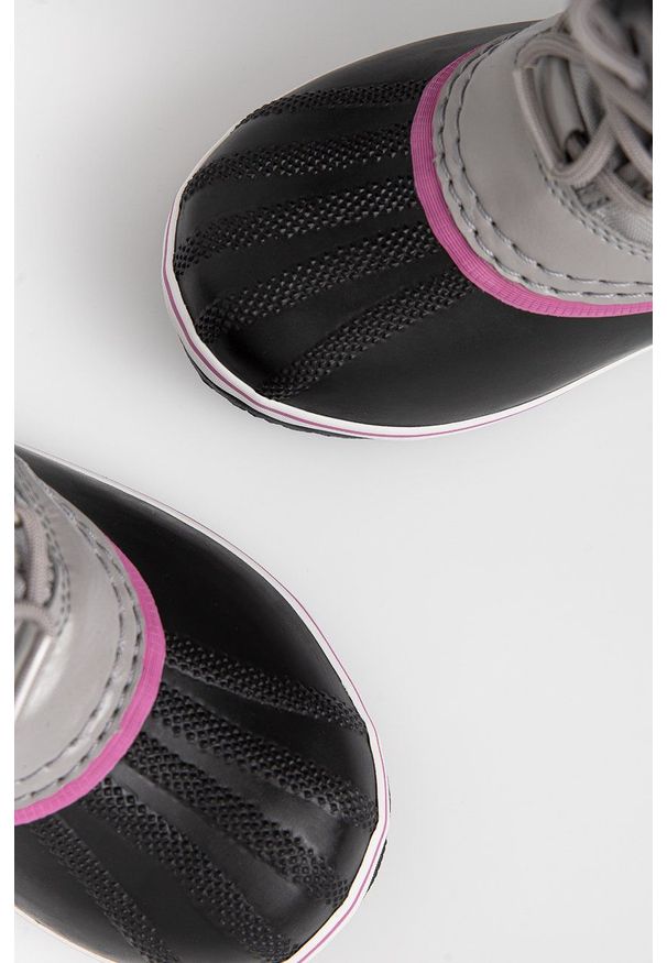sorel - Sorel - Śniegowce dziecięce Yoot Pac Nylon. Nosek buta: okrągły. Kolor: szary. Materiał: nylon