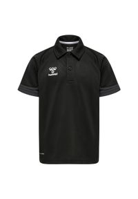 Dziecięca koszulka polo Hummel hmlLEAD functional. Typ kołnierza: polo. Kolor: czarny #1