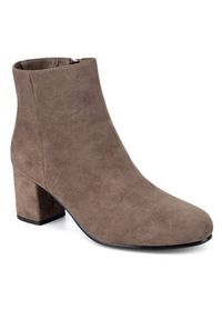 Jenny Fairy Botki HY20247-1 Beżowy. Kolor: beżowy. Materiał: materiał #2