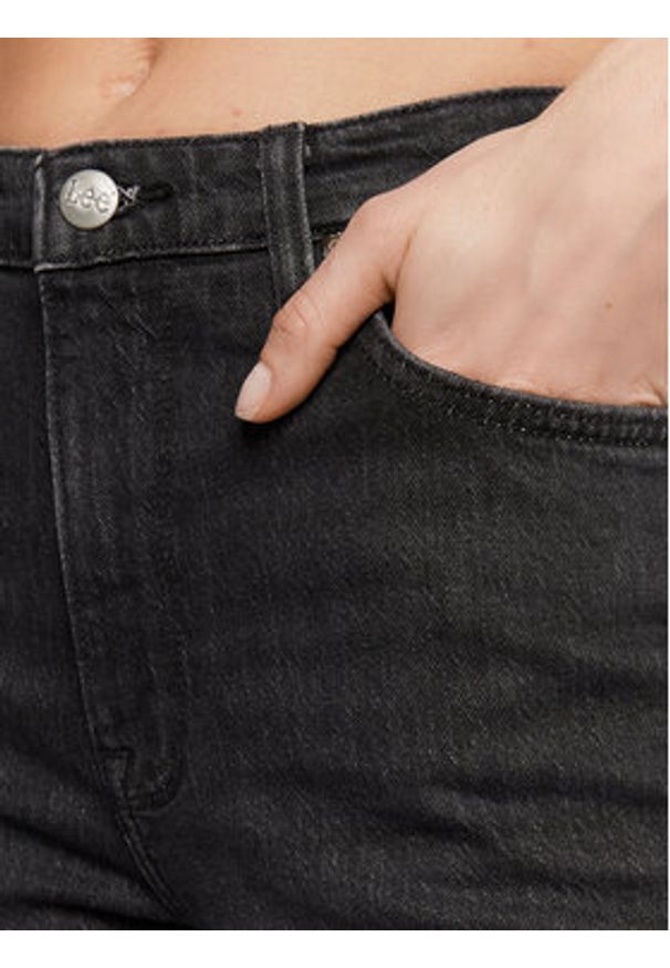Lee Jeansy Carol L30UBBPG 112318862 Czarny Regular Fit. Kolor: czarny