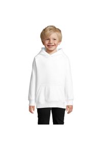 SOL'S - Bluza Dziecięca Stellar Hoodie. Kolor: biały
