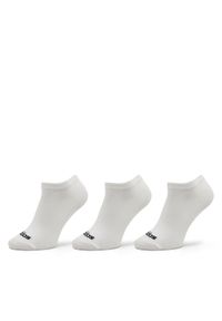 Adidas - adidas Skarpety stopki unisex Thin Linear Low-Cut Socks 3 Pairs HT3447 Biały. Kolor: biały. Materiał: bawełna