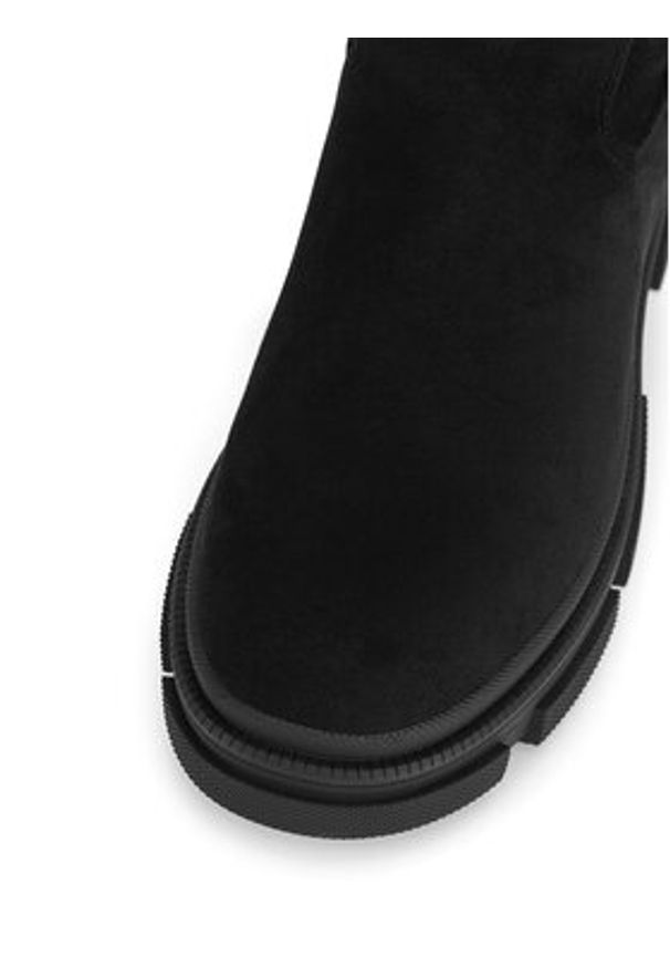 DeeZee Muszkieterki WS0902-01 Czarny. Kolor: czarny. Materiał: materiał