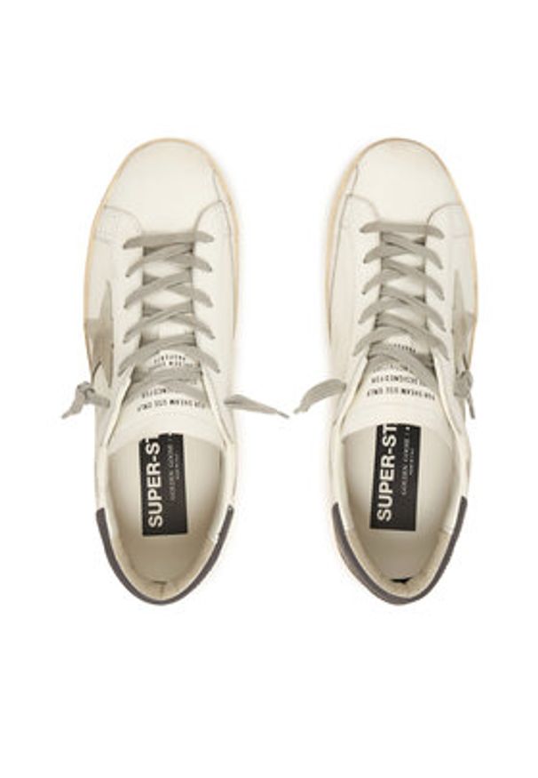 GOLDEN GOOSE - Golden Goose Sneakersy Super-Star Classic GWF00102.F006113.11915 Biały. Kolor: biały. Materiał: skóra