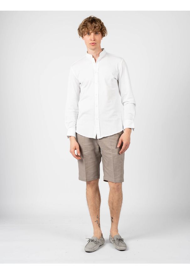 Antony Morato Szorty | MMSH00145-FA400060 | Mężczyzna | Beżowy. Okazja: na co dzień. Kolor: beżowy. Materiał: len, bawełna. Styl: casual