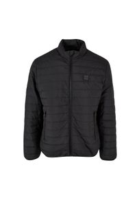 Urban Classics - Męska Lekka Kurtka Ocieplana Bubble. Kolor: czarny. Materiał: puch. Sport: turystyka piesza #1