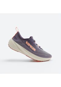 KIPRUN - Buty do biegania damskie Kiprun 500 WR. Kolor: fioletowy, różowy, pomarańczowy, wielokolorowy. Sport: bieganie