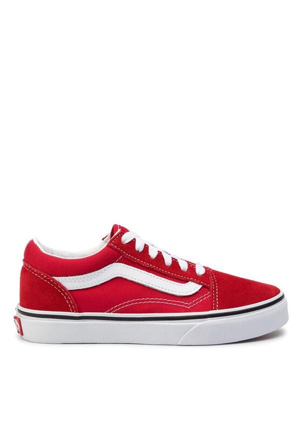 Vans Tenisówki Old Skool VN0A4BUUJV61 Czerwony. Kolor: czerwony. Materiał: skóra, zamsz