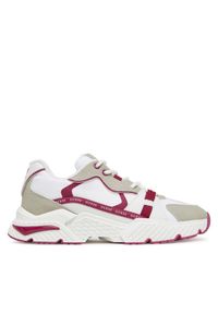 Guess Sneakersy FLJCAR ELE12 Biały. Kolor: biały. Materiał: skóra