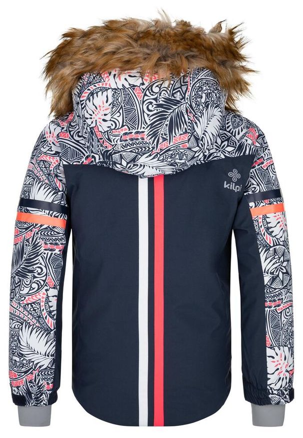 Dziewczęca kurtka narciarska Kilpi LENA-JG. Kolor: niebieski. Materiał: len. Sezon: zima. Sport: narciarstwo