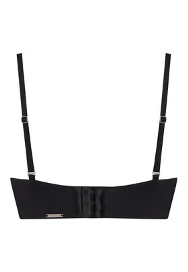 YSABEL MORA - Ysabel Mora Biustonosz bardotka 10017 Czarny. Kolor: czarny. Materiał: syntetyk