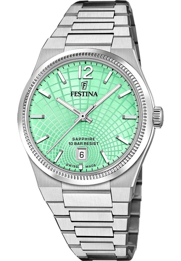 Zegarek damski Festina F20052-4 srebrny. Kolor: srebrny