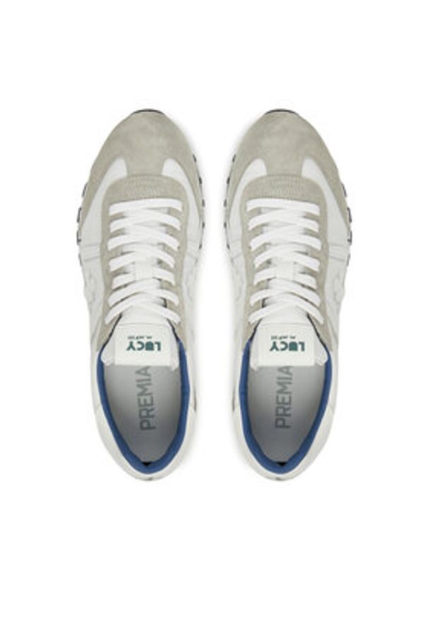 Premiata Sneakersy Lucyd Var 6915 Biały. Kolor: biały. Materiał: materiał