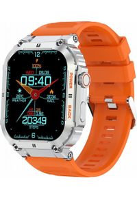 Smartwatch Gravity GT6-4 Pomarańczowy. Rodzaj zegarka: smartwatch. Kolor: pomarańczowy #1