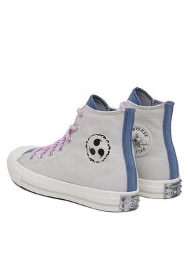Converse Trampki Naruto Shippuden Sasuke Chuck Taylor All Star A14837C Szary. Kolor: szary. Materiał: materiał