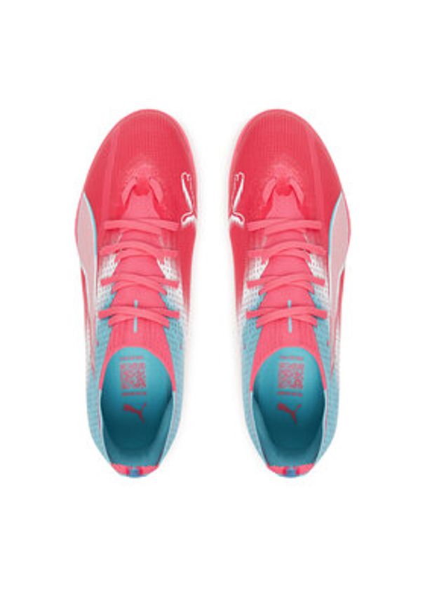 Puma Buty do piłki nożnej Ultra 6 Match Re-Charge Tt 108766 01 Różowy. Kolor: różowy. Materiał: materiał