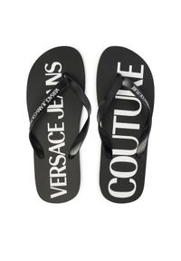 Versace Jeans Couture Japonki 80YA3SQ7 ZSS81 Czarny. Kolor: czarny. Materiał: syntetyk #1