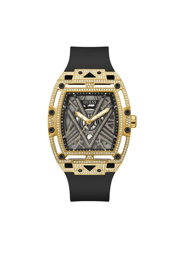 Guess Zegarek Legend GW0564G1 Czarny. Kolor: czarny