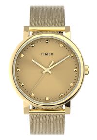 Timex zegarek TW2U05400 Essential Originals. Kolor: złoty. Materiał: materiał #1