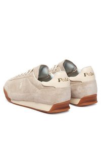 Polo Ralph Lauren Sneakersy 804P18219001 Beżowy. Kolor: beżowy. Materiał: zamsz, skóra #3