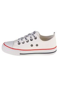 Big-Star - Buty Big Star Shoes Jr KK374038 białe białe. Okazja: na co dzień. Zapięcie: sznurówki. Kolor: biały. Materiał: guma, syntetyk, skóra. Styl: casual #3