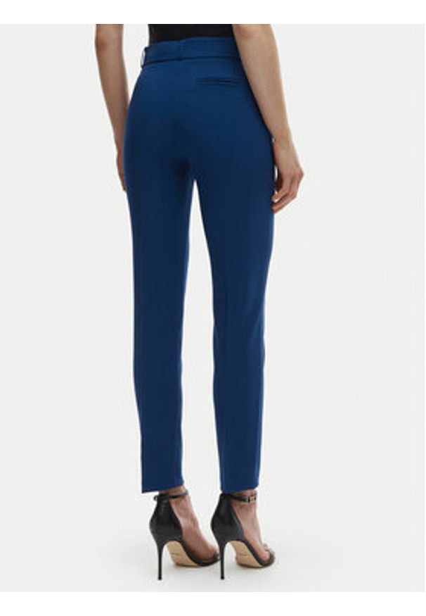 Rinascimento Spodnie materiałowe CFC0128638003 Niebieski Slim Fit. Kolor: niebieski. Materiał: syntetyk