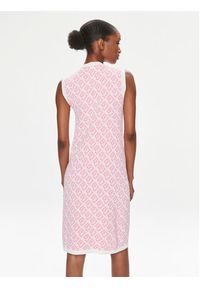 Gaudi Sukienka dzianinowa 411BD13003 Różowy Regular Fit. Kolor: różowy. Materiał: wiskoza