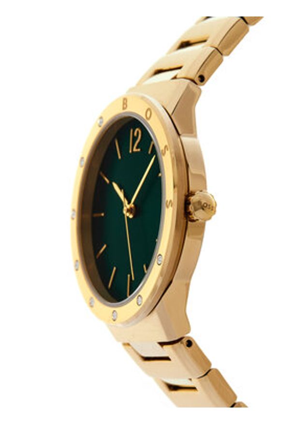 BOSS Zegarek Breath 1502649 Złoty. Kolor: złoty