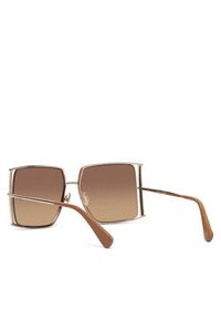 Max Mara Okulary przeciwsłoneczne MM0120 47F Brązowy. Kolor: brązowy