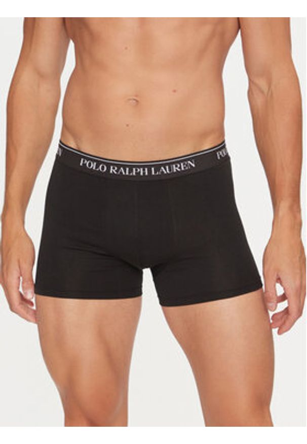 Polo Ralph Lauren Komplet 3 par bokserek 714830299126 Czarny. Kolor: czarny. Materiał: bawełna