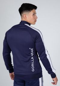 GORILLA WEAR - Bluza fitness męska Gorilla Wear Stratford Jacket. Kolor: niebieski. Sport: fitness