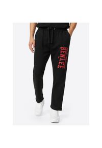 Spodnie dresowe klasyczne Benlee Beaty. Okazja: na co dzień. Kolor: czarny, czerwony, wielokolorowy. Materiał: dresówka. Styl: klasyczny #1