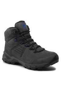 Trekkingi Mammut Mercury Tour II High Gtx GORE-TEX 3030-04710-00293-1075 Dark Titanium/Black. Kolor: szary. Materiał: nubuk, skóra. Technologia: Gore-Tex. Sport: turystyka piesza