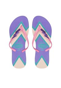 Havaianas Japonki 41469120076 Kolorowy. Materiał: syntetyk. Wzór: kolorowy