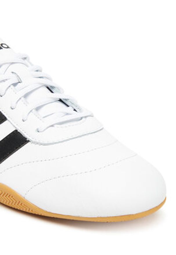 Adidas - adidas Sneakersy Grand Court Lo JQ9688 Biały. Kolor: biały. Materiał: skóra