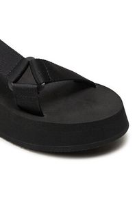 Calvin Klein Jeans Sandały Sandal Velcro Webbing In Mtl YW0YW01480 Czarny. Kolor: czarny #2