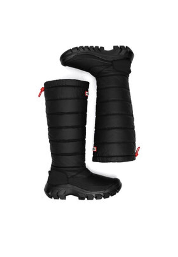 Hunter Śniegowce WFT2108WWU Czarny. Kolor: czarny. Materiał: materiał