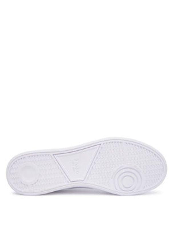 Polo Ralph Lauren Sneakersy Hrt Crt Sig Sk Ltl 809P13083001 Biały. Kolor: biały. Materiał: skóra