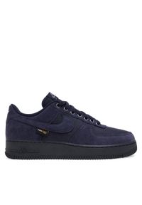 Nike Sneakersy Aire Force 1, 07 HQ3822 Granatowy. Kolor: niebieski. Materiał: skóra, zamsz